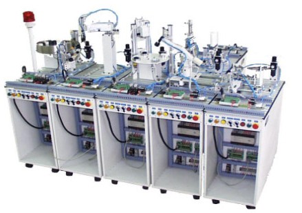 MPS機電氣模塊化制造生產物流加工教學培訓模擬系統(tǒng) MPS機電氣模塊化制造生產物流加工教學培訓模擬系統(tǒng)